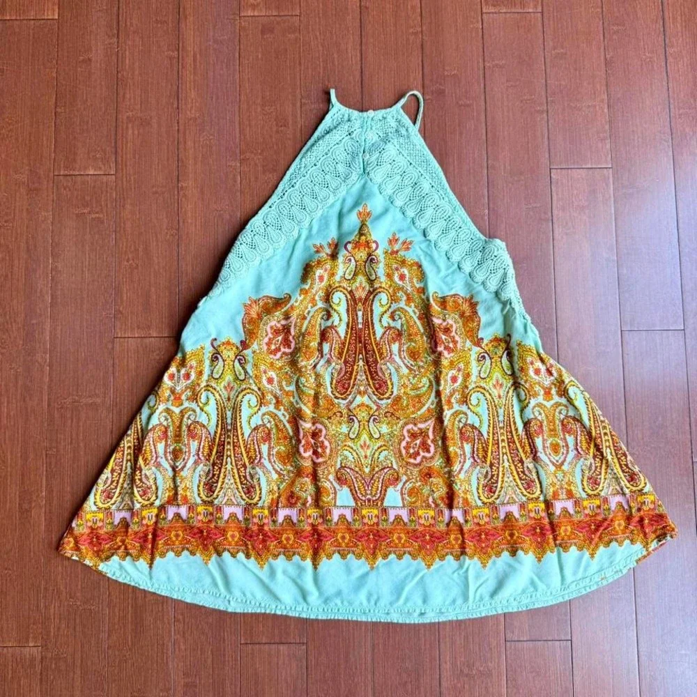 Free People Shea Printed Trapeze‎ Dress